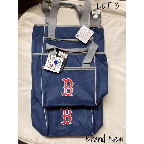 Boston Red Sox Quartrefoil Cooler Tote - 16-Can Capacity, New with Tag Lot 3 - Picture 1 of 5